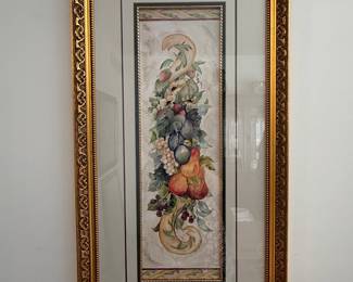 Vintage Fruit Still Life Print by Raffaello inv, Volpato Scul. Ediz P.V