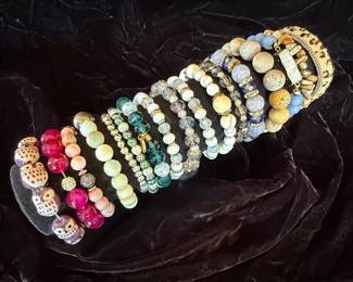 Assorted Beaded Bracelets