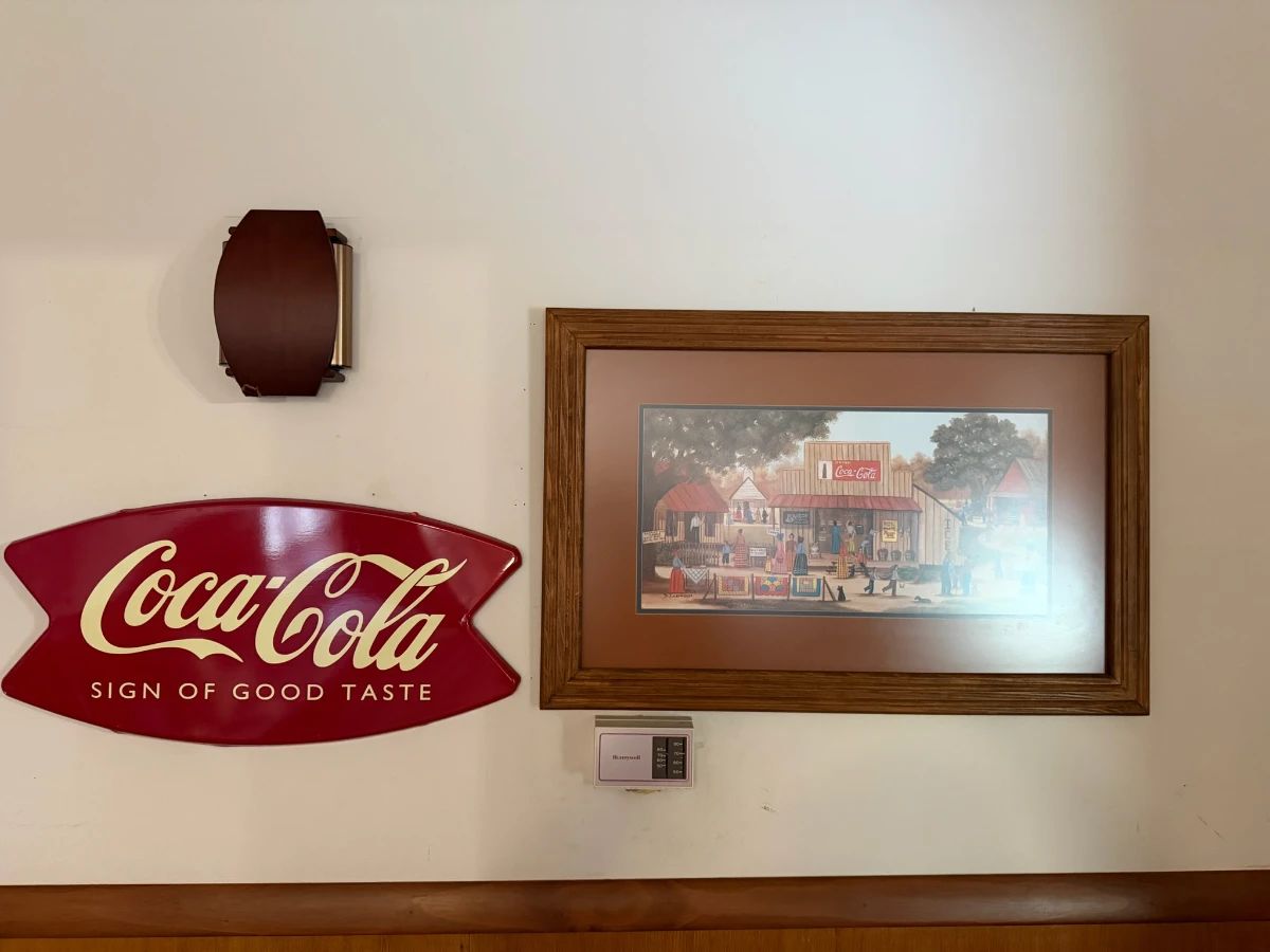 Coca Cola sign, picture