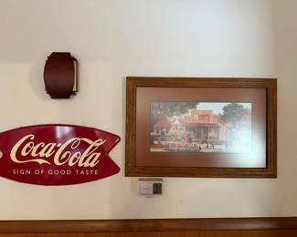 Coca Cola sign, picture