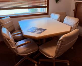 kitchen table with chairs