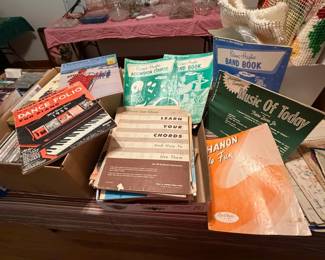 piano, organ, accordion music