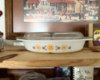 Pyrex Town and Country Divided dish