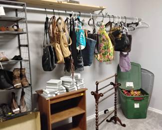 Picture frames , microwave card , quilt rack fall decor bags