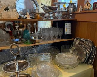 IHI serve ware, glassware, stemware