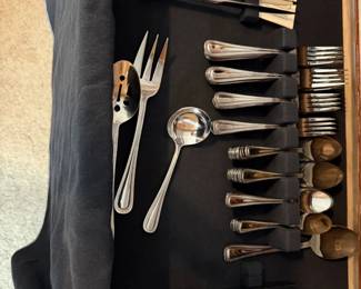 stainless flatware