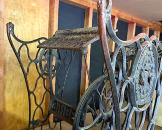 base for treadle machine