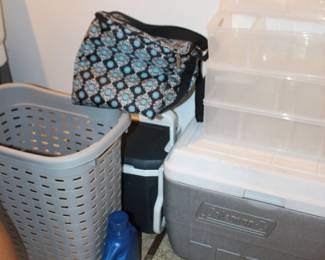 Basket and Coolers