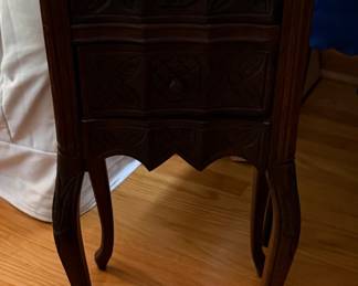 Vtg French Louis XV style nightstand