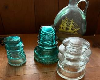 Vtg Glass Insulators