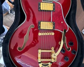 ES-Style Custom Semi-Hollow Electric Guitar — Unbranded / Replica (Non-Gibson)