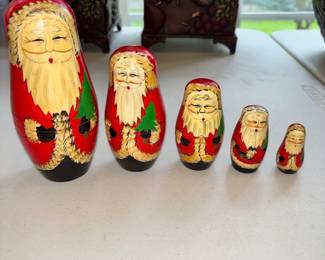 Santa Nesting Dolls