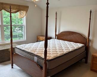 Queen Four Post Bed