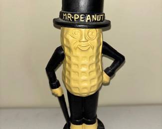 Cast Iron Mr. Peanut Bank