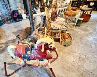 Vintage Rocking Horse