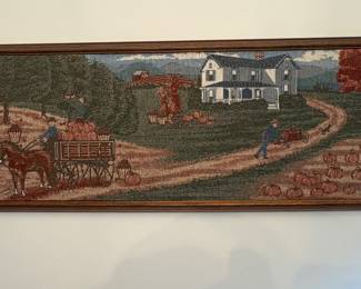 Fall on the Farm Tapestry