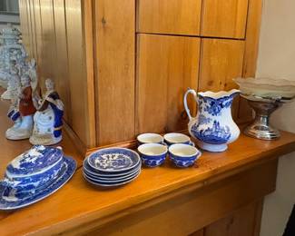 Blue Willow & English China 