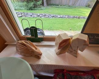Alabaster Bookends
