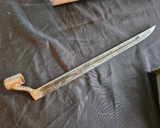 Austrian Model 1849 Augustin Jäger carbine sword bayonet