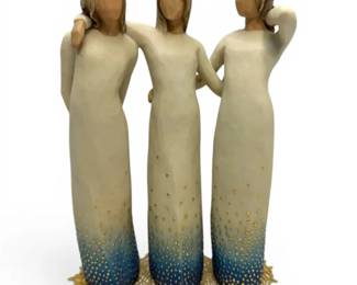 Willow Tree By My Side Three Angels Figure