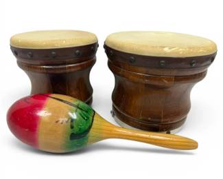 Two Hand Drums  Maraca