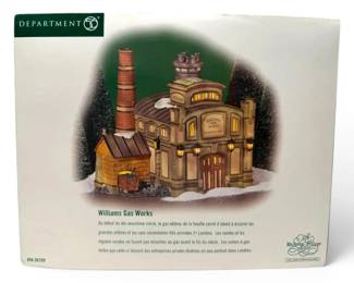 Dickens Village Williams Gas Works Decorative Collectible
