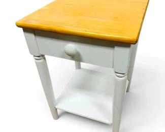 Battat White Side Table