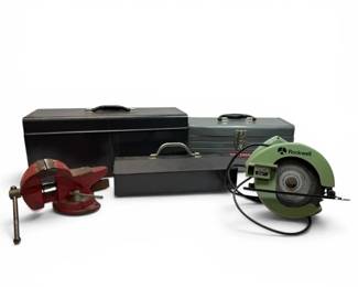 Rockwell Circular Saw, Toolboxes,  More