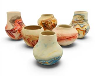 Nemadji USA Pottery Vases  Pots