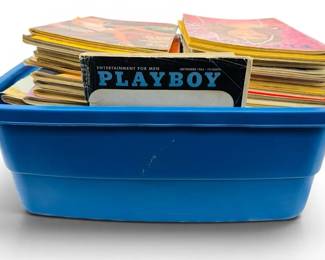 60 Playboy Magazines 1960s  1970s