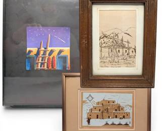 Taos Pueblo  More Southwestern Architecture Prints