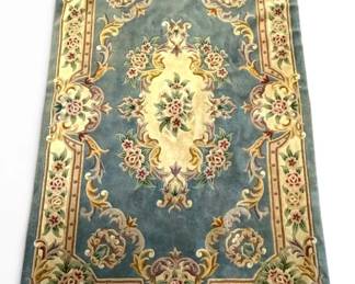 French Aubusson Style Floral Area Rug 810 x 54 