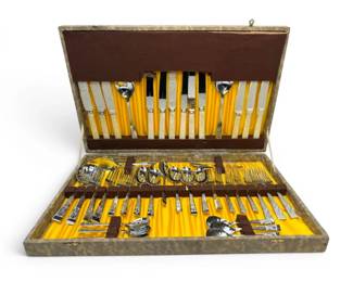 Bilchrome Sheffield England Silverware Set