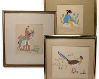 Harrison Begay Native American Framed Prints