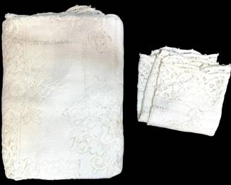 Lace Table Cloth  Runner