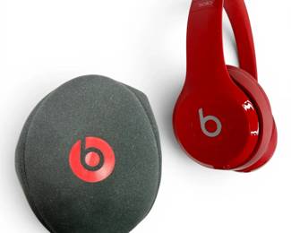 Red Beats by Dr. Dre Solo Headphones