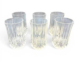 Crystal dArques Glass Cup Set