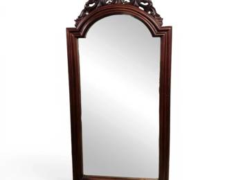 Victorian Style Wooden Wall Mirror