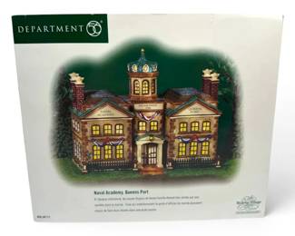 Department 56 Naval Academy, Queens Port  Dickens Village Series
