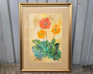 7068  Framed Artwork