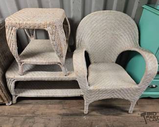 7508  Wicker Outdoor Furniture Set