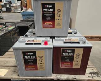 2312  5 Trojan TE35Gel Batteries