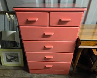 7502  Pink Dresser