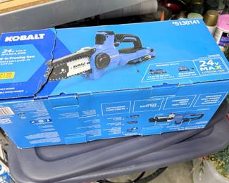 Electric Kobalt Chainsaw 