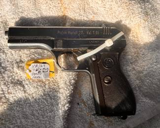 CZ27 Converted To Police Use 7pt62MM pt32ACP