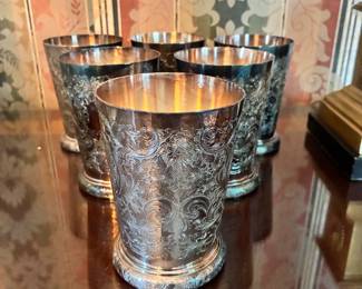 Barker Ellis Mint Julep cups