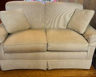 Neutral love seat