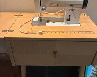 PFAFF Sewing Machine in MCM cabinet