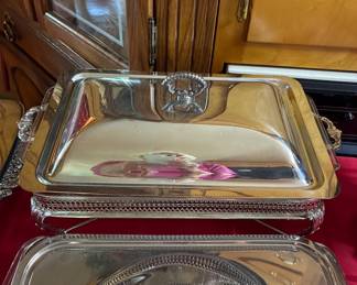Silver plate servers
