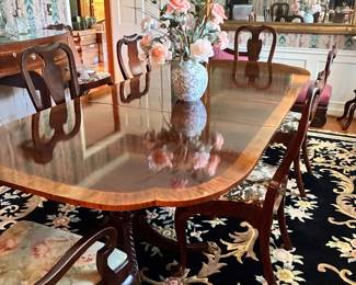 Baker Charleston Mahogany table